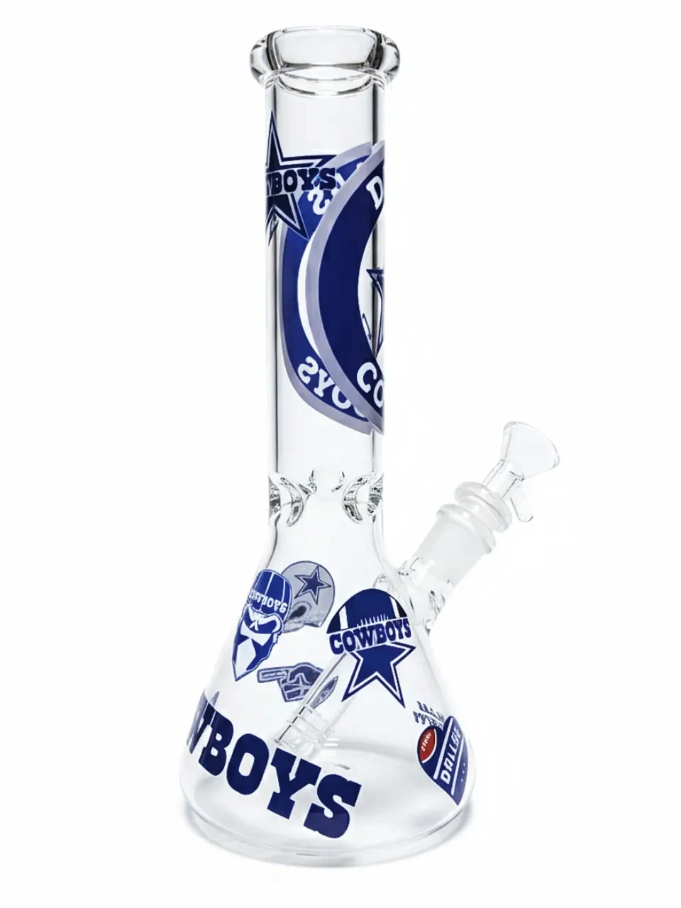 dallas cowboys tobacco grinder 10″ Dallas Cowboys Beaker Glass Bong | Lone Star Glory