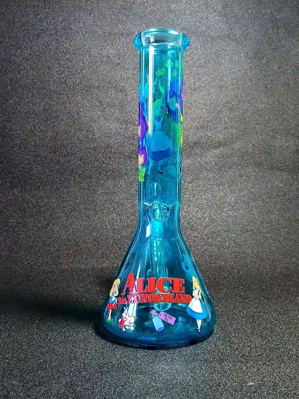 10 Alice in Wonderland Blue Fantasy Beaker Bong