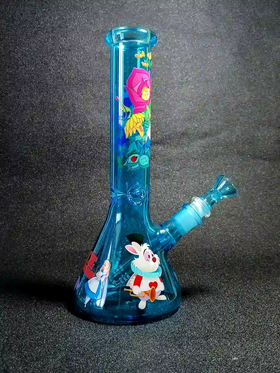 10 Alice in Wonderland Blue Fantasy Beaker Bong