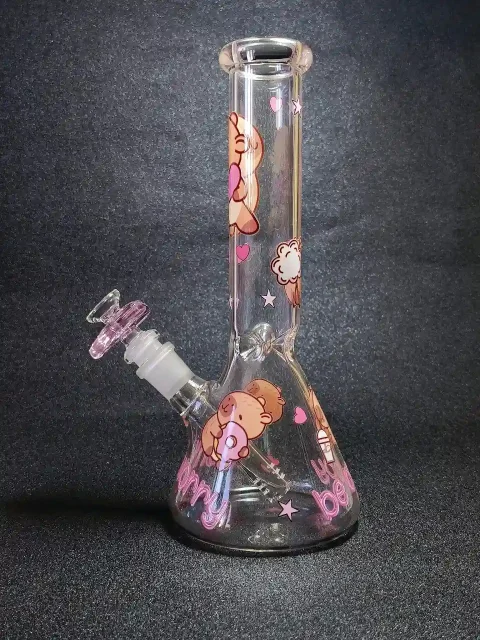 10 Capybara Heart Beaker Glass Bong-2 10 Capybara Heart Beaker Glass Bong