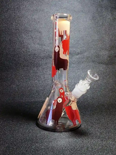 10 Cute Alpaca Party Beaker Glass Bong