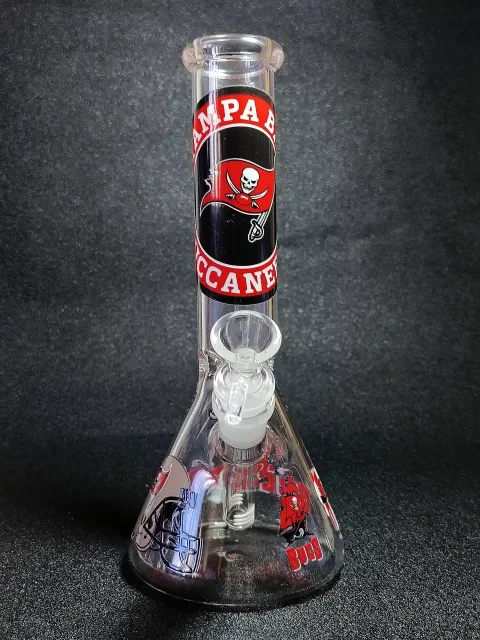 10 Tampa Bay Buccaneers Beaker Glass Bong