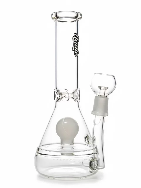 10" Crystal Lab Dual-Chamber Beaker Glass Bong
