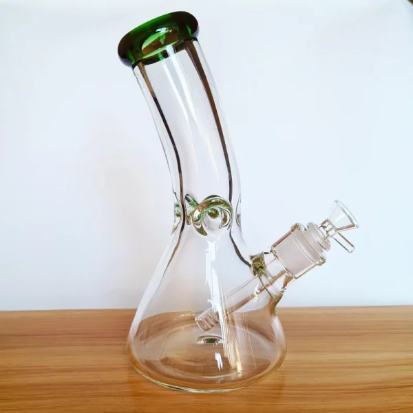 10" Bent Neck Glass Beak Bong | 9mm Extra Thick