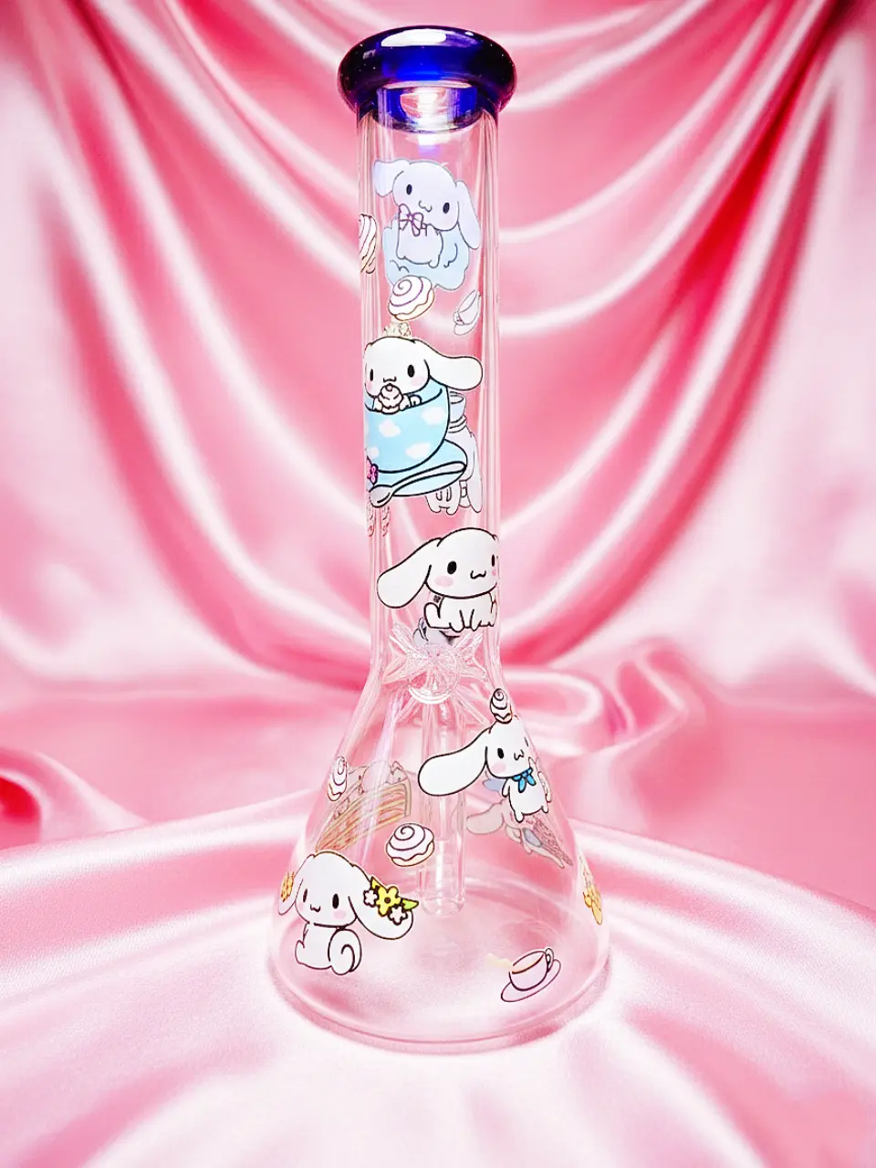 10" Sweetheart Cinnamoroll Beaker Glass Bong