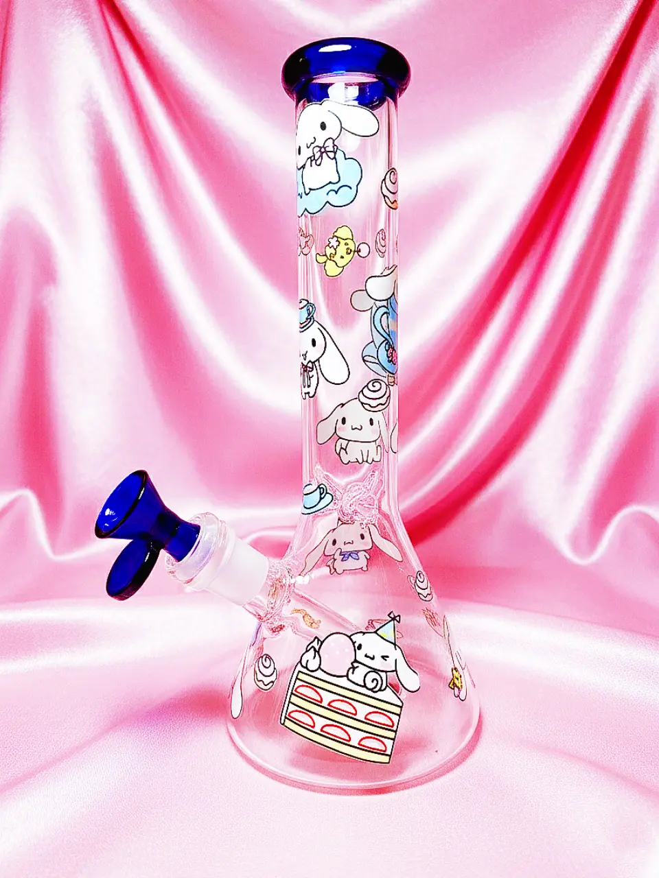 10" Sweetheart Cinnamoroll Beaker Glass Bong