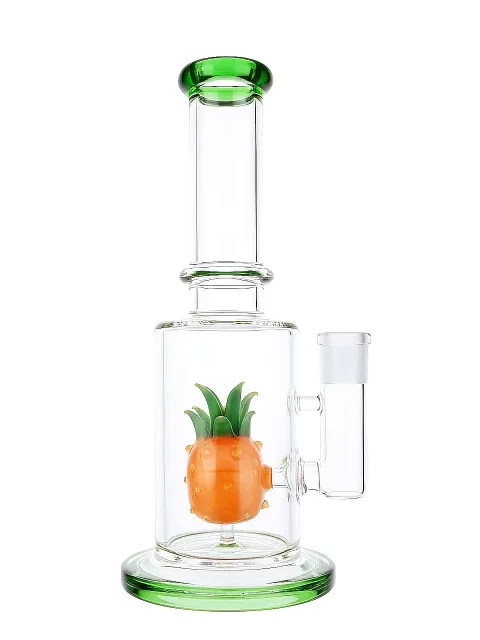 10” Tropical Pineapple Percolator Glass Bong
