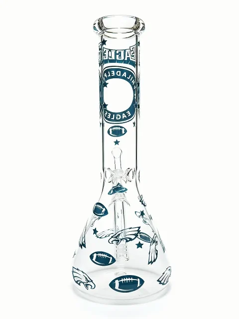 10″ Midnight Green Eagles Beaker Bong | Fly High Edition 10″ Midnight Green Eagles Beaker Bong | Fly High Edition
