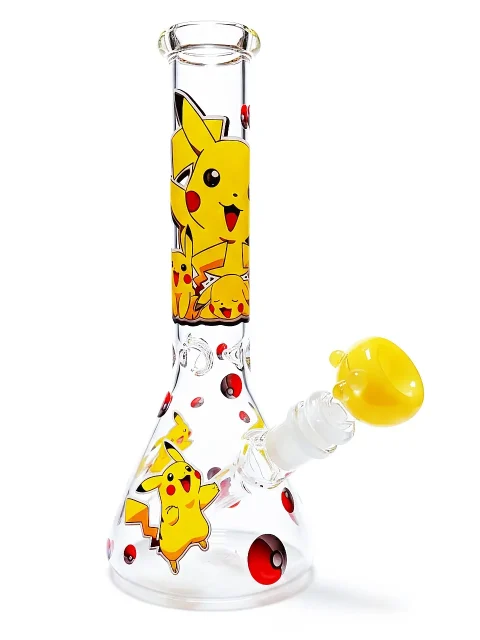 10″ Pikachu Power Beaker Glass Bong