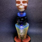 11.5" Hunky Dory Skull Cool Glass Bong