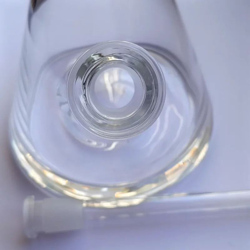 12 clear beaker bong 9mm extra thick unbreakable 18mm female joint