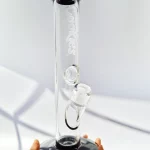 13" 5mm Cookies Glass Straight Tube Bong