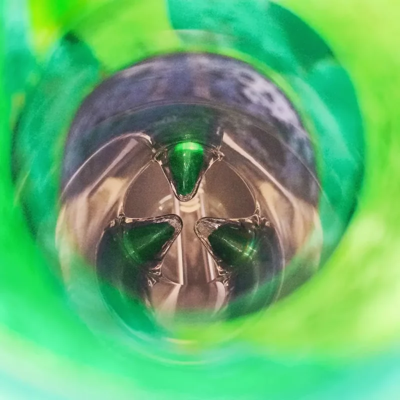 14'' 3D Monster Bong with Teeth Venom Style Ice Pinch