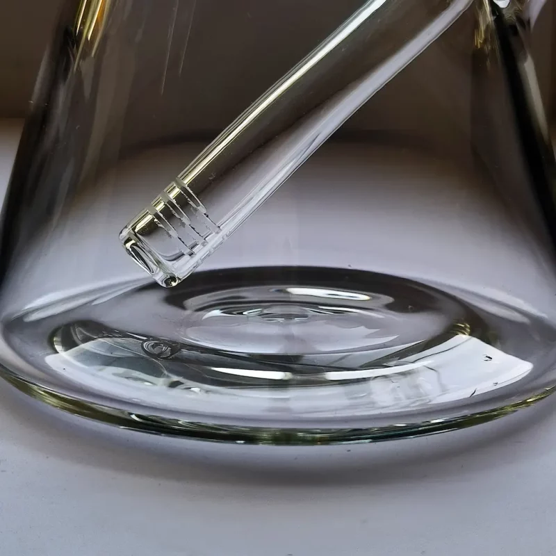 14 inch beaker bong with premium 7mm thick glass water chamber