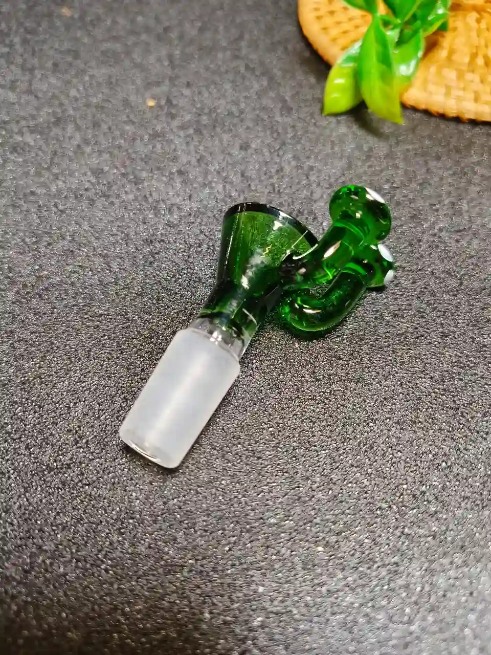 14mm 3D Mushroom Handle Glass Bong Bowl