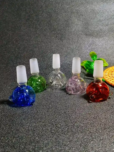 14mm Male Bubble Style Glass Bong Bowl