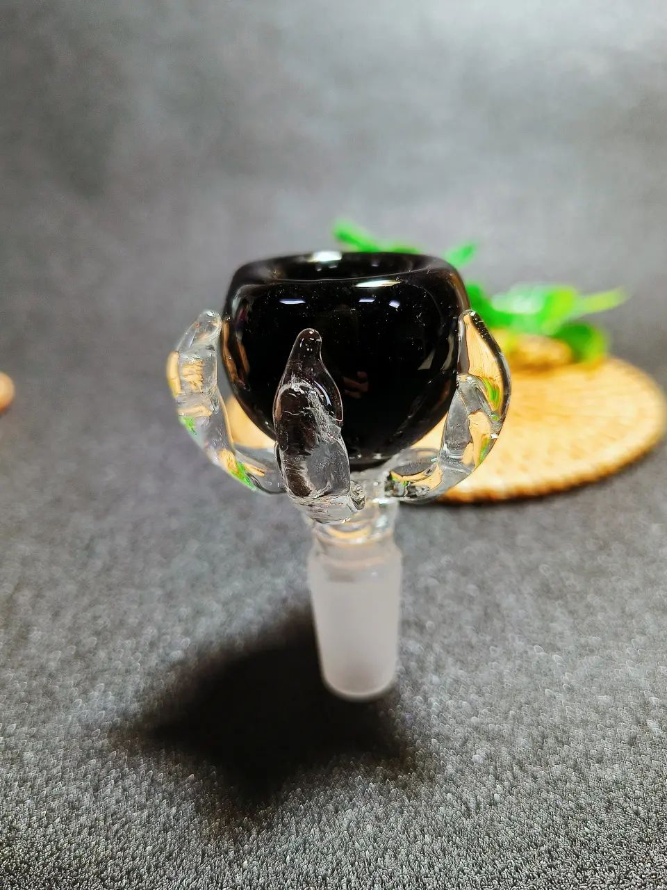 14mm Male Dragon Claw Dark Fantasy Glass Bowl