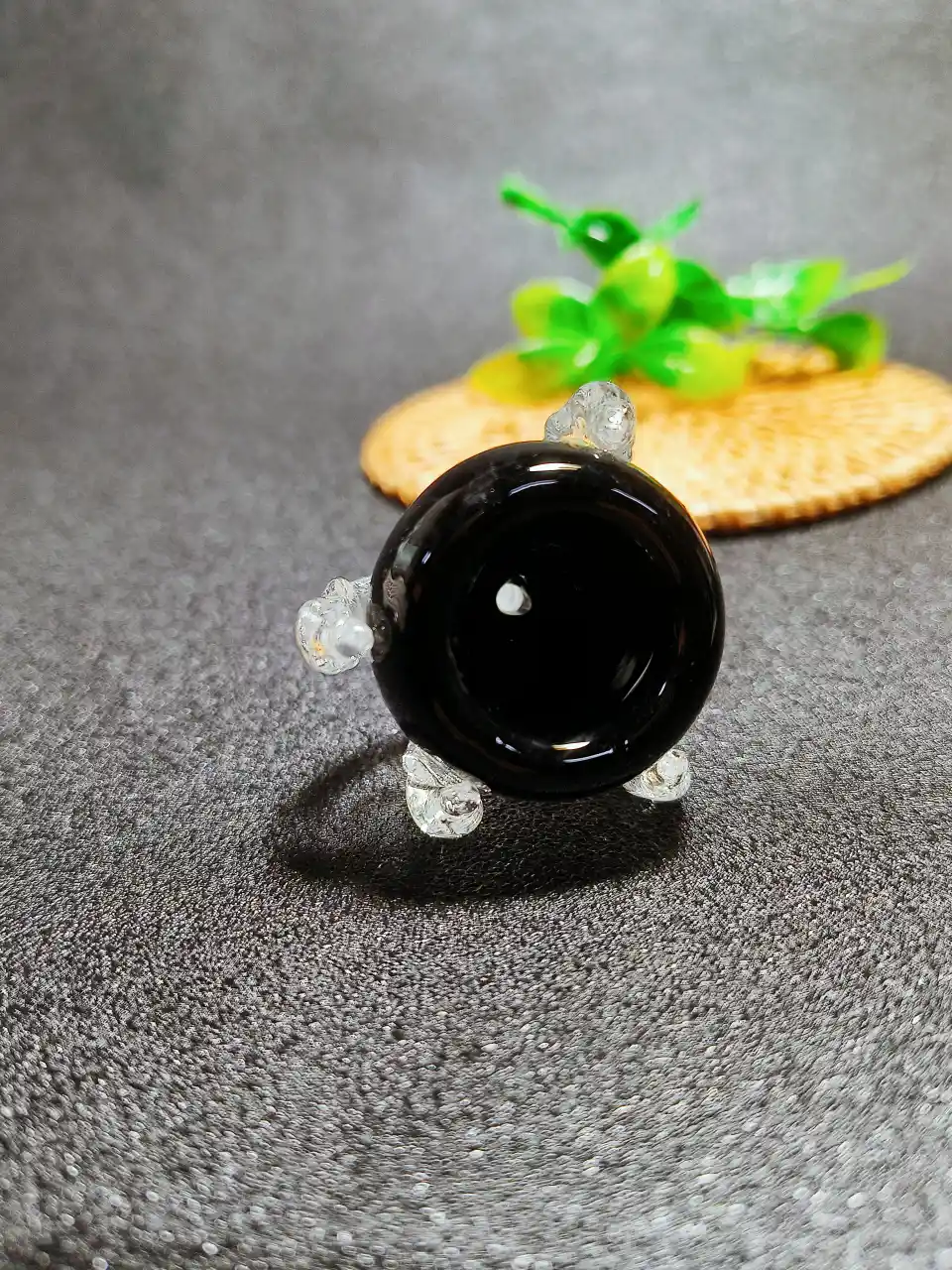 14mm Male Dragon Claw Dark Fantasy Glass Bowl