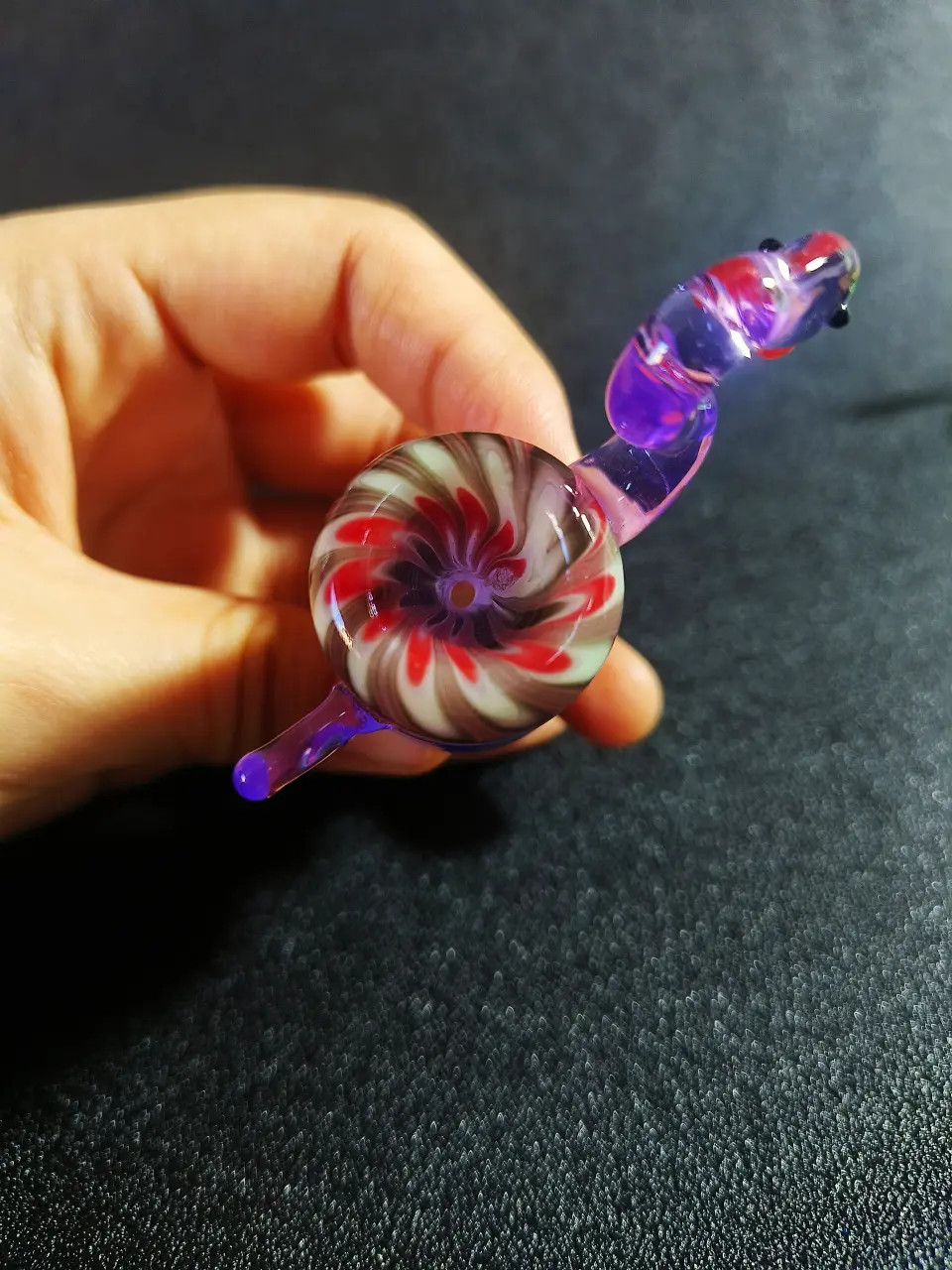 14mm Male Handmade Flamingo Glass Bong Bowl