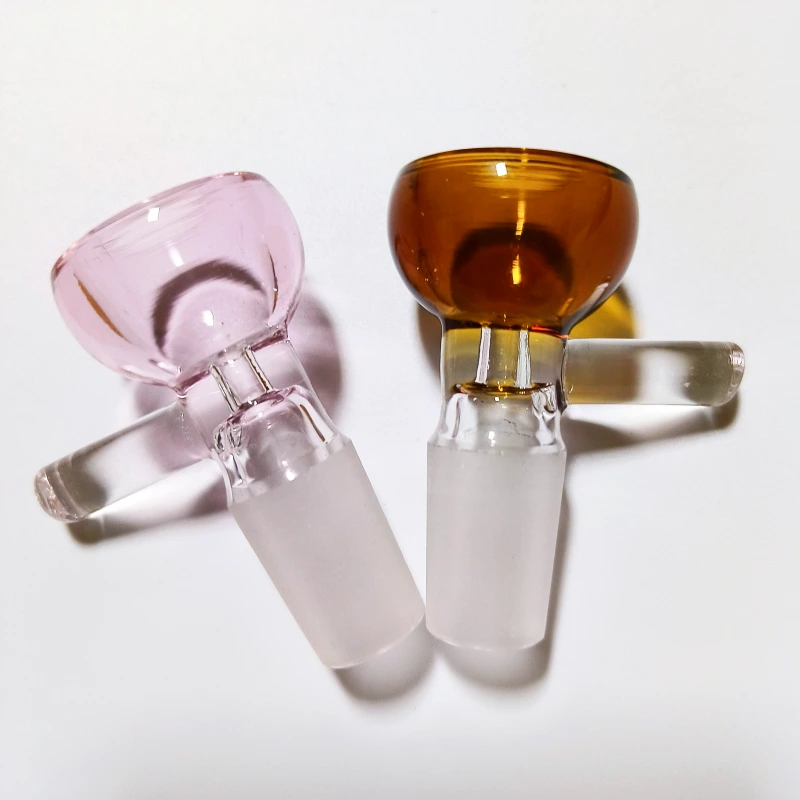 14mm Half-Sphere Bong Bowl with Handle | Various Colors