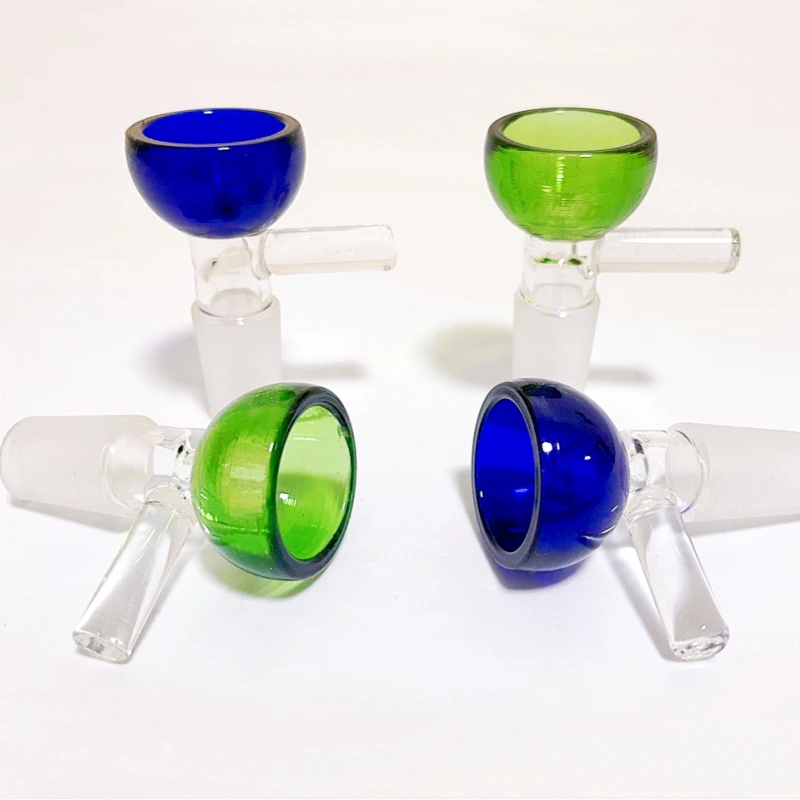 14mm Half-Sphere Bong Bowl with Handle | Various Colors