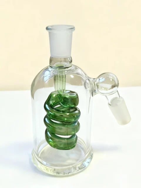 14mm Male 45 Degrees Spiral Perc Ash Catcher