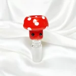 14mm Male Adorable Mushroom Glass Bowl Piece