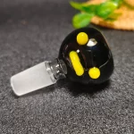 14mm Male Cute Emoji Glass Bong Bowl