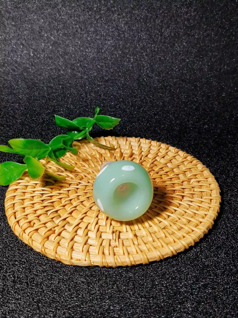 14mm Pastel Green Mushroom Glass Bong Bowl