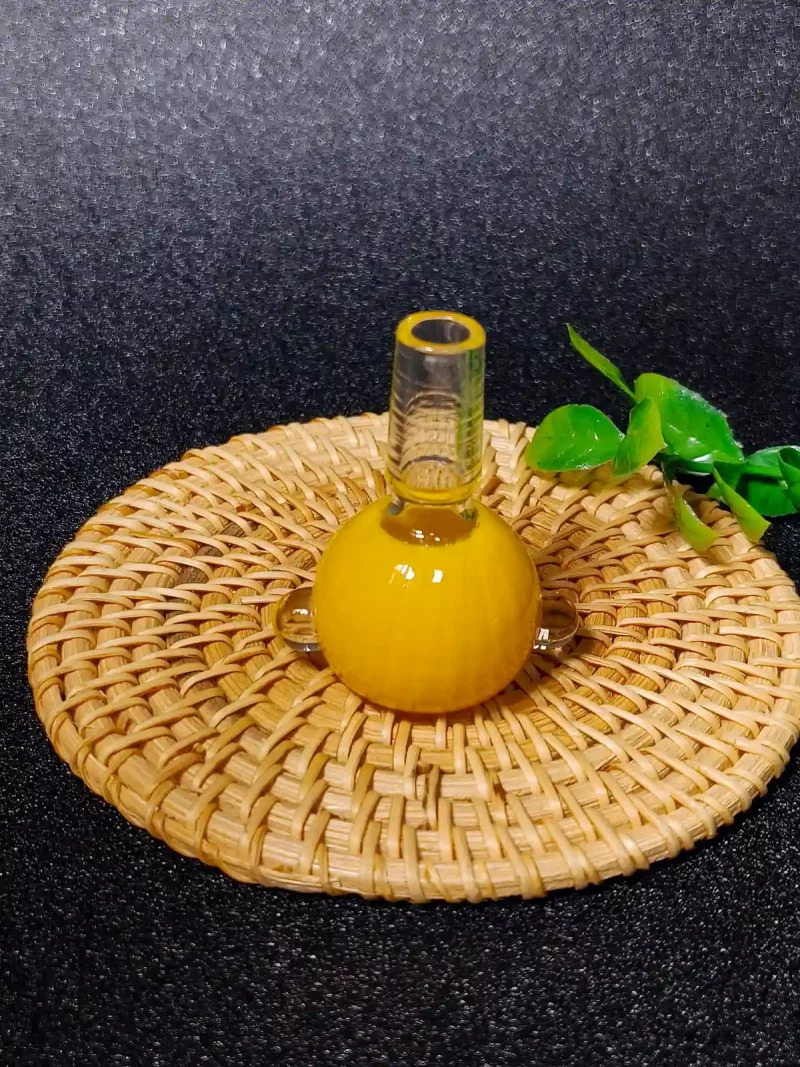 14mm Pumpkin-Style Glass Bong Bowl