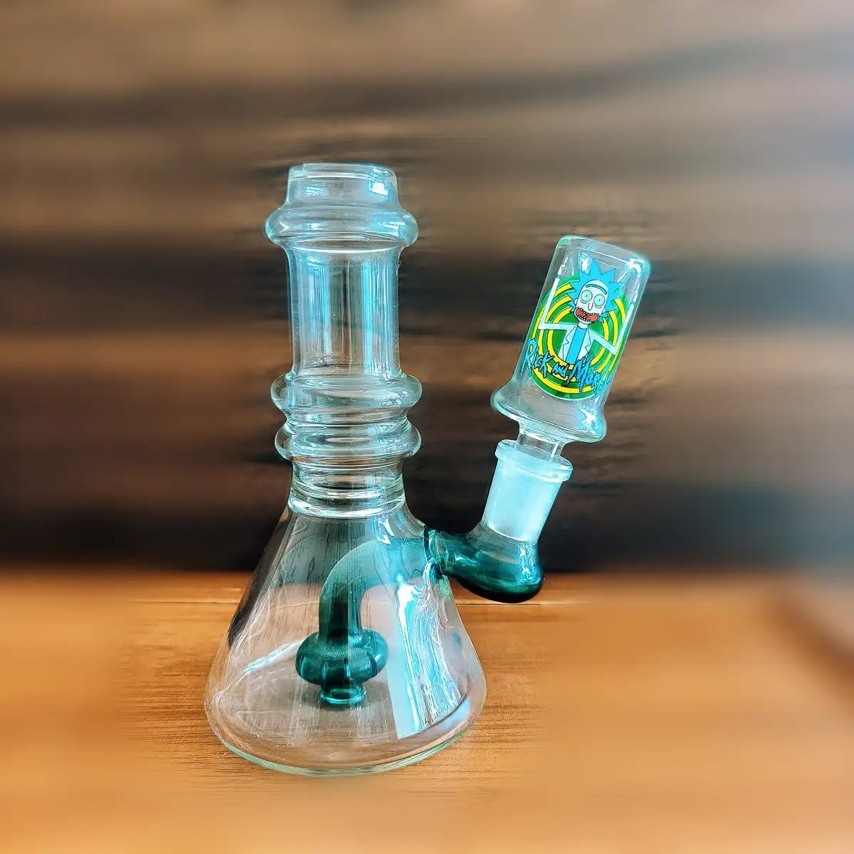14mm Rick and Morty Glass Bong Bowl Slide