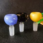 14mm Simple Colorful Glass Bong Bowl