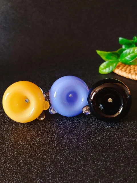 14mm Simple Colorful Glass Bong Bowl 14mm Simple Colorful Glass Bong Bowl