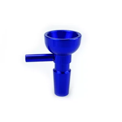 14mm Unbreakable Metal Bong Bowl | Blue Colors