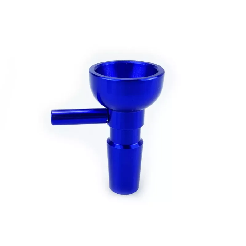 14mm Unbreakable Metal Bong Bowl | Blue Colors