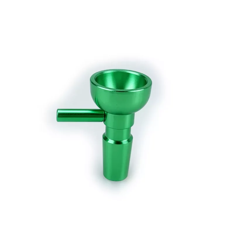 14mm Unbreakable Metal Bong Bowl | Green Colors