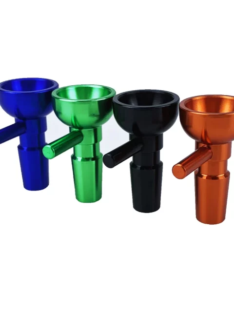 14mm Unbreakable Metal Bong Bowl | Various Colors