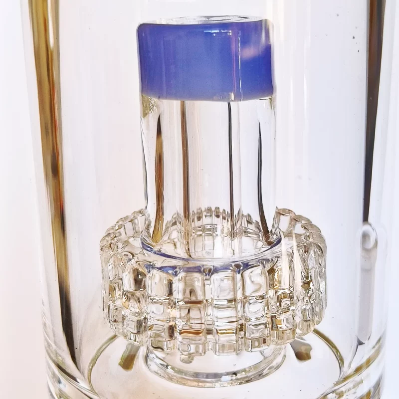15" Triple Perc Recycler Glass Bong | Matrix Perc