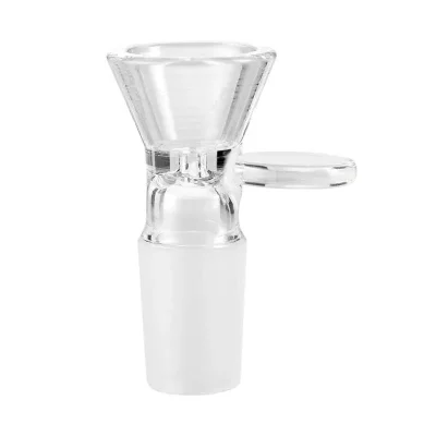 18mm Male Bong Bowl Coin Handle | Glass Replacement