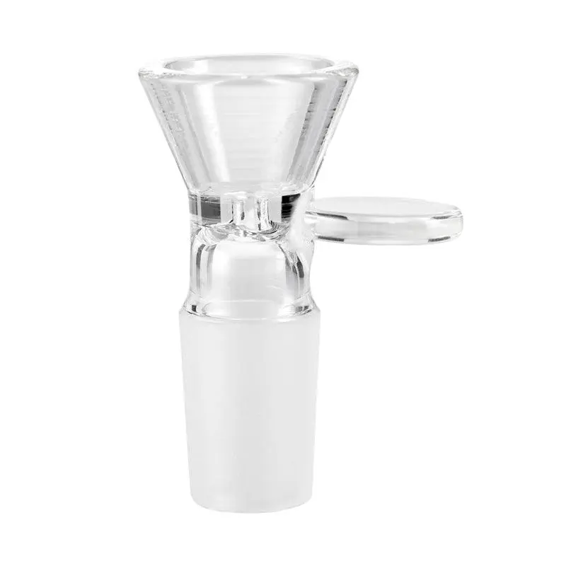 18mm Male Bong Bowl Coin Handle | Glass Replacement