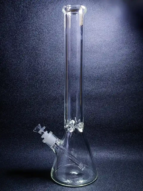 18″ 7mm Classic Clear Thick Glass Bong