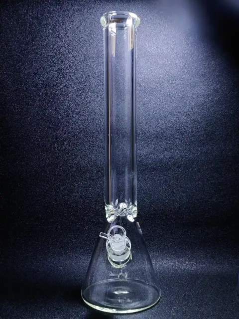 18″ 7mm Classic Clear Thick Glass Bong 18″ 7mm Classic Clear Thick Glass Bong