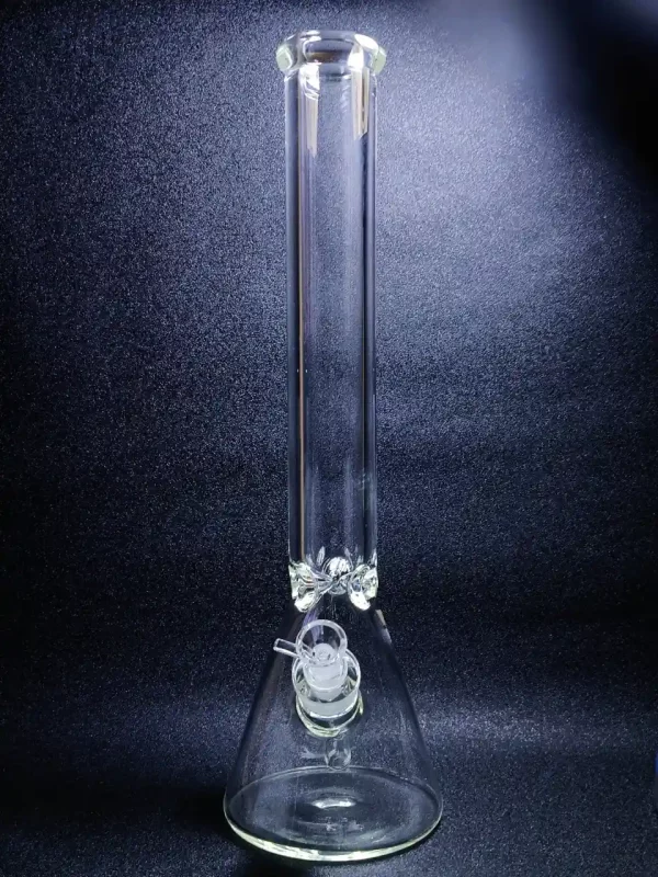 18″ 7mm Classic Clear Thick Glass Bong