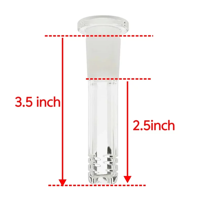 2.5 inch Diffused Downstem | 18mm to 14mm