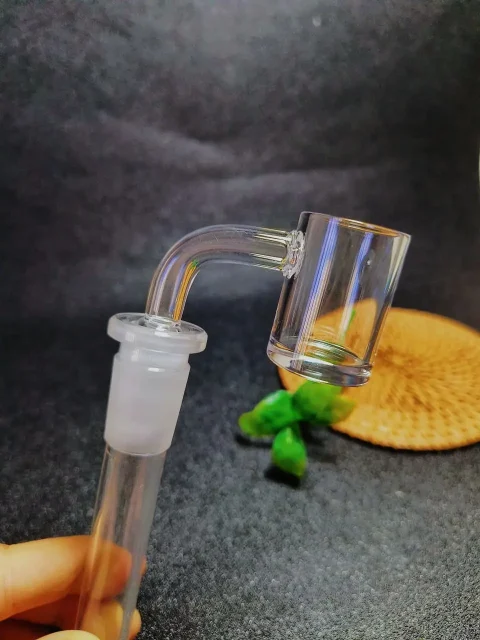 25mm Flat Top Quartz Banger - 14mm male/ 90°/2mm