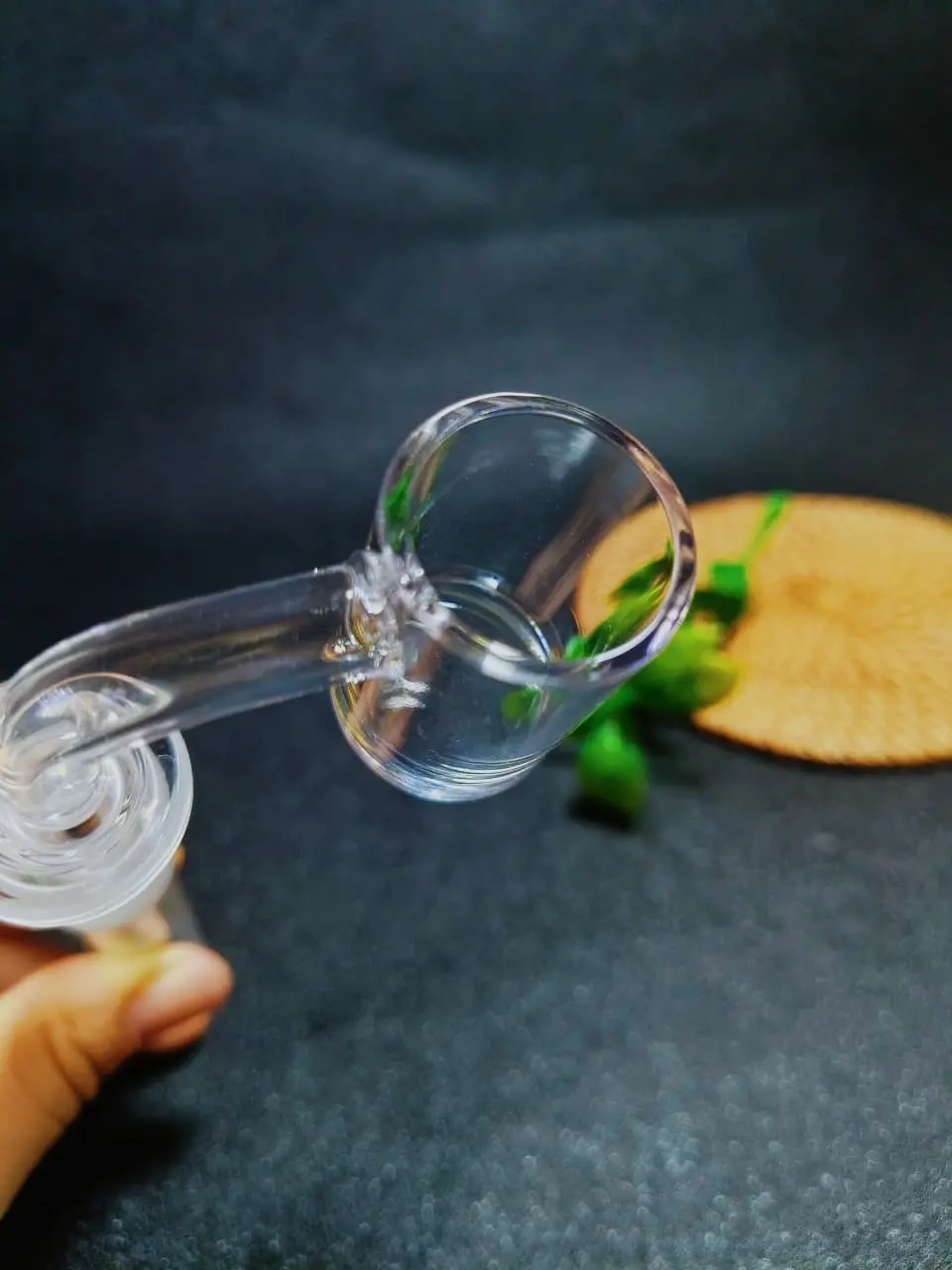 25mm Flat Top Quartz Banger - 14mm male/ 90°/2mm