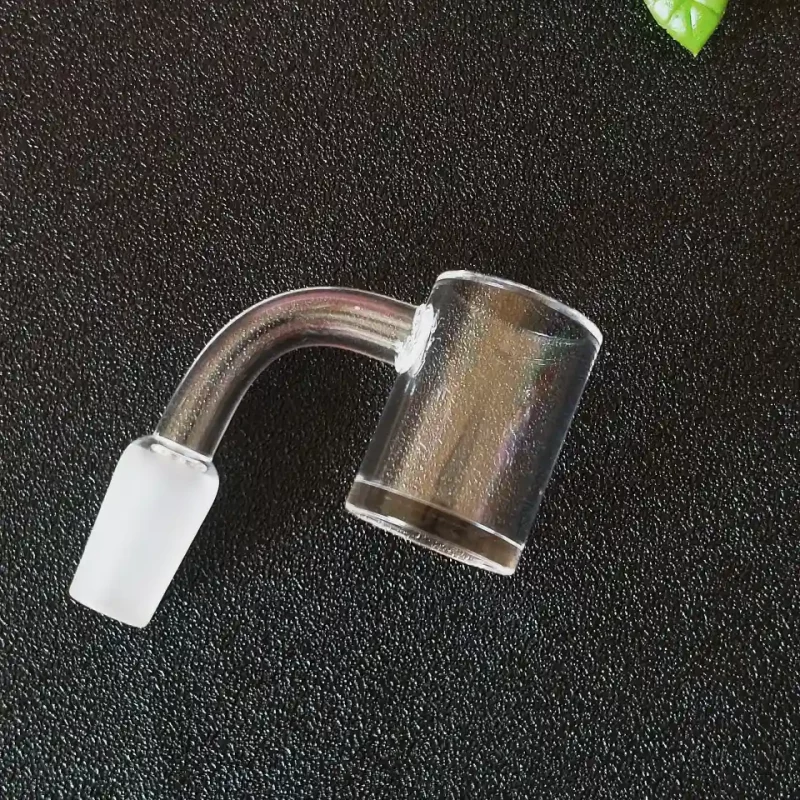 25mm Flat Top Quartz Bucket Banger - 14mm male/ 90°/2mm