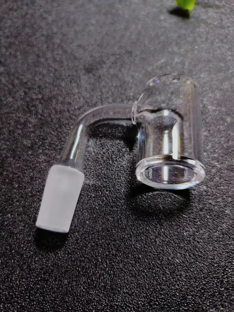 25mm Flat Top Quartz Bucket Banger – 14mm male/ 90°/4mm 25mm Flat Top Quartz Bucket Banger - 14mm male/ 90°/4mm