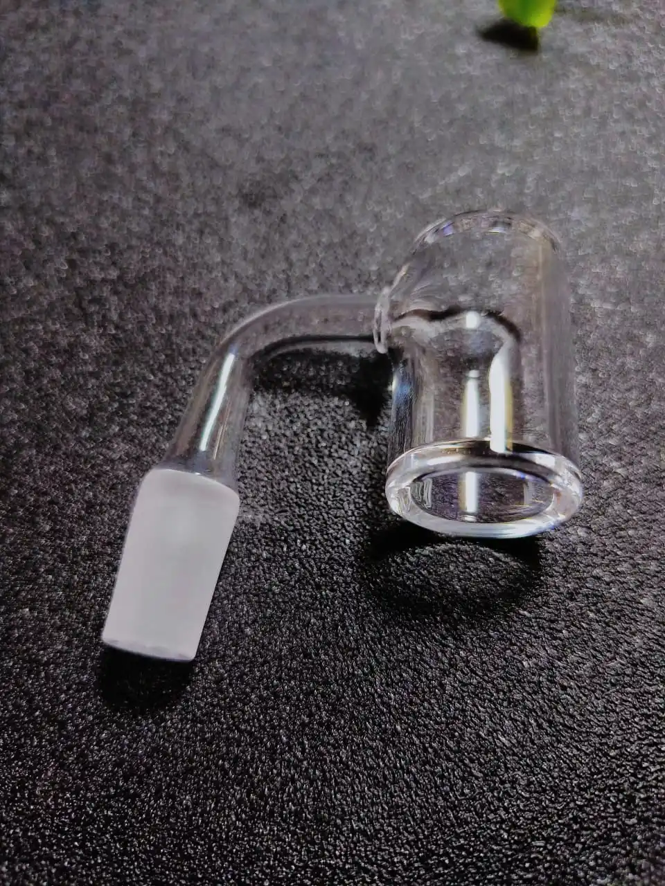 25mm Flat Top Quartz Bucket Banger - 14mm male/ 90°/4mm