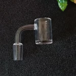 25mm Flat Top Quartz Bucket Banger - 14mm male/ 90°/3mm